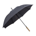 Parapluie recyclé à ouverture automatique Ø103 couleur noir cinquième vue
