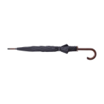 Parapluie personnalisé classique en RPET Ø105 Reciclo Essence couleur noir première vue