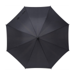 Parapluie personnalisé classique en RPET Ø105 Reciclo Essence couleur noir deuxième vue