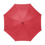 Parapluie personnalisé classique en RPET Ø105 Reciclo Essence couleur rouge première vue