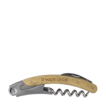 Ouvre-bouteille à trois fonctions Tire-bouchon Bambou Multifunction avec zone d'impression