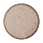 Yo-yo publicitaire en bois avec logo imprimé ou gravé couleur bois troisième vue