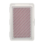 Jeu de 54 cartes en français dans boîte de présentation à offrir Joker couleur transparent deuxième vue