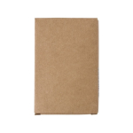 Jeu de cartes personnalisé en papier recyclé couleur marron quatrième vue