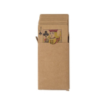 Jeu de cartes personnalisé en papier recyclé couleur marron sixième vue