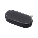 Set de manucure dans un coffret arrondi avec 5 accessoires Deluxe couleur noir quatrième vue