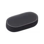Set de manucure dans un coffret arrondi avec 5 accessoires Deluxe couleur noir sixième vue