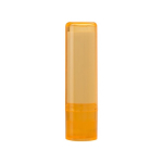 Baume à lèvre avec logo personnalisé pas cher SPF 15 LipStick Clear couleur orange première vue