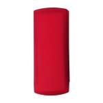 Boîte en plastique colorée et personnalisée avec 5 pansements Colors couleur rouge première vue