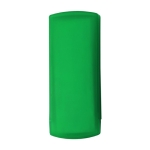 Boîte en plastique colorée et personnalisée avec 5 pansements Colors couleur vert première vue