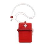Trousse de secours étanche en plastique pour entreprise Submersible couleur rouge première vue