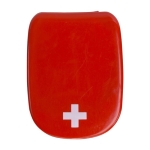 Trousse de secours personnalisable avec pansements, lingettes Urgency couleur rouge première vue