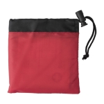 Trousse de secours avec fermeture à cordon et 10 accessoires Bag couleur rouge deuxième vue