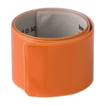 Bracelet réfléchissant en plastique néon à doublure intérieure douce couleur orange première vue