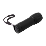 Lampe torche personnalisée avec dragonne Illuminate couleur bleu deuxième vue