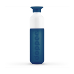Gourde réutilisable personnalisée Dopper colorée 450 ml Original couleur bleu marine première vue