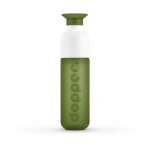 Gourde réutilisable personnalisée Dopper colorée 450 ml Original couleur vert foncé première vue