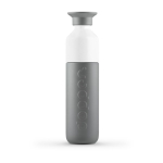 Gourde publicitaire isotherme éco avec gobelet 350 ml Dopper Insulated couleur gris première vue