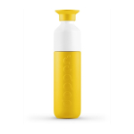 Gourde publicitaire isotherme éco avec gobelet 350 ml Dopper Insulated couleur jaune première vue