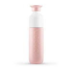 Gourde publicitaire isotherme éco avec gobelet 350 ml Dopper Insulated couleur rose clair  première vue