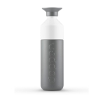 Gourde publicitaire isotherme éco avec gobelet 580 ml Dopper Insulated couleur gris première vue