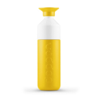 Gourde publicitaire isotherme éco avec gobelet 580 ml Dopper Insulated couleur jaune première vue