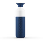 Gourde publicitaire isotherme éco avec gobelet 580 ml Dopper Insulated couleur bleu foncé première vue