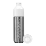 Gourde sportive en métal éco avec gobelet 490 ml Dopper Steel couleur argenté troisième vue