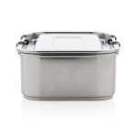 Lunch box en acier inoxydable recyclé 1L et fermeture à clip Recycled couleur argenté sixième vue