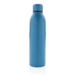 Gourde publicitaire hermique en acier recyclé 500 ml Nomad Recycled couleur bleu deuxième vue