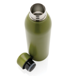 Gourde publicitaire hermique en acier recyclé 500 ml Nomad Recycled couleur vert militaire quatrième vue
