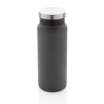 Gourde en acier recyclé avec bouchon original 600 ml Land Recycled couleur gris foncé sixième vue