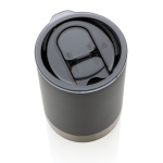 Thermos en acier avec couvercle anti-goutte 360 ml Inspire Recycled couleur gris foncé troisième vue