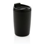 Verre isotherme en plastique recyclé 300ml Nomad Recycled couleur noir sixième vue