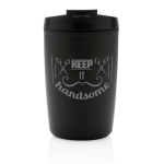 Verre isotherme en plastique recyclé 300ml Nomad Recycled couleur noir