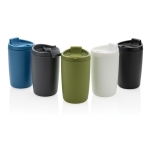 Verre isotherme en plastique recyclé 300ml Nomad Recycled couleur noir vue générale