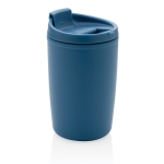 Verre isotherme en plastique recyclé 300ml Nomad Recycled couleur bleu sixième vue