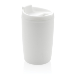 Verre isotherme en plastique recyclé 300ml Nomad Recycled couleur blanc sixième vue