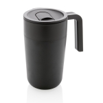Tasse en plastique recyclé et métal 480ml Vogue Recycled couleur noir septième vue