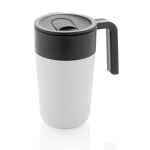 Tasse en plastique recyclé et métal 480ml Vogue Recycled couleur blanc septième vue