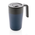 Tasse en plastique recyclé et métal 480ml Vogue Recycled couleur bleu marine septième vue