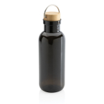 Gourde plastique recyclé, capuchon et poignée 680 ml Climate Recycled couleur noir quatrième vue