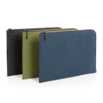 Élégante housse minimaliste pour PC en polyester recyclé  Impact couleur bleu marine vue générale