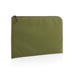Élégante housse minimaliste pour PC en polyester recyclé  Impact couleur vert militaire