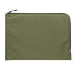 Élégante housse minimaliste pour PC en polyester recyclé  Impact couleur vert militaire deuxième vue