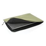 Élégante housse minimaliste pour PC en polyester recyclé  Impact couleur vert militaire troisième vue