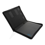 Conférencier sophistiqué de luxe à fermeture éclair A4 Tech Zipper couleur noir troisième vue