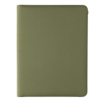Conférencier sophistiqué de luxe à fermeture éclair A4 Tech Zipper couleur vert militaire deuxième vue