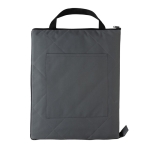 Couverture pliable pour pique-nique de haute qualité Padded RPET couleur gris foncé cinquième vue