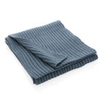 Écharpe fabriquée en matériau durable en tricot Impact Polylana couleur bleu